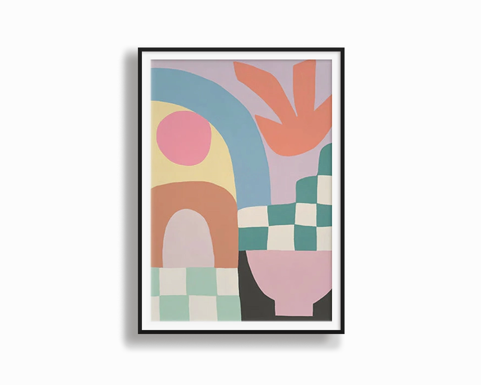 Poster Hub - Marakesh Expressmodern abstract painting decor