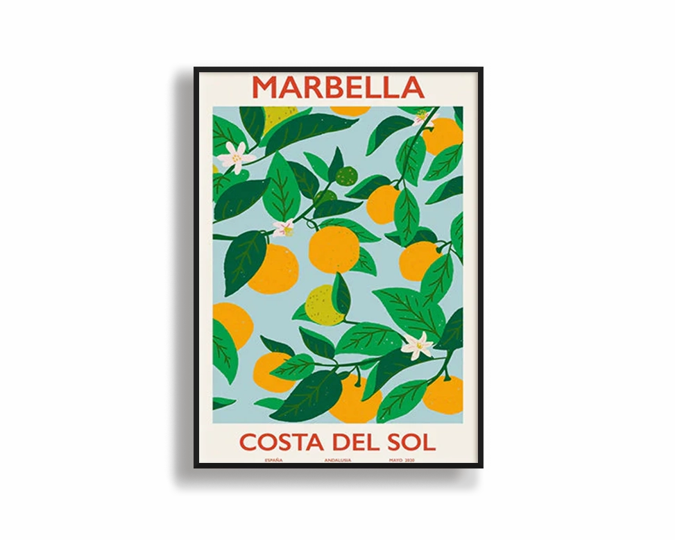 Poster Hub - Marbellanordic style wall decor