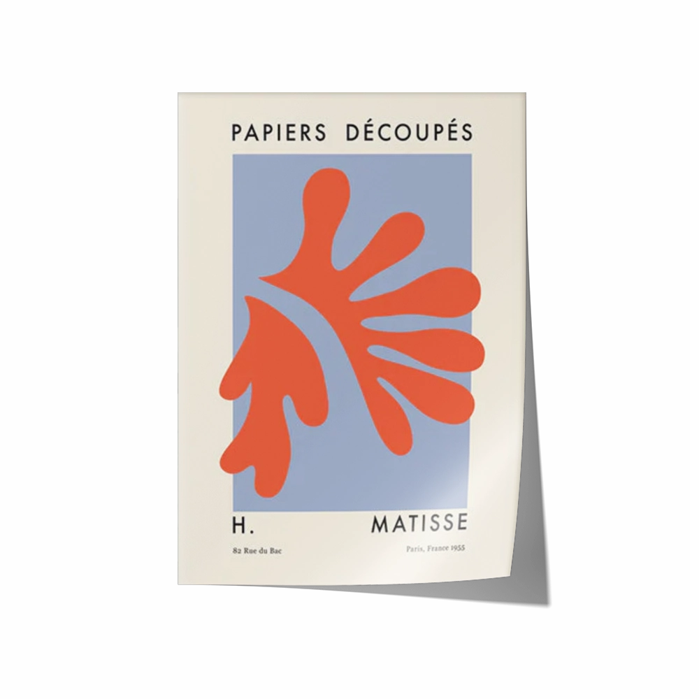 Poster Hub - Matisse Cutout Orange