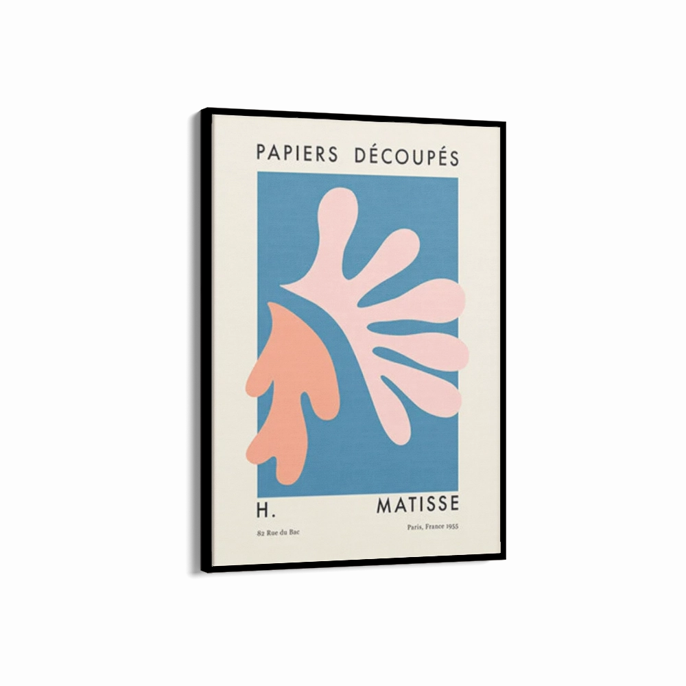 Poster Hub - Matisse Cutout Pink Orange
