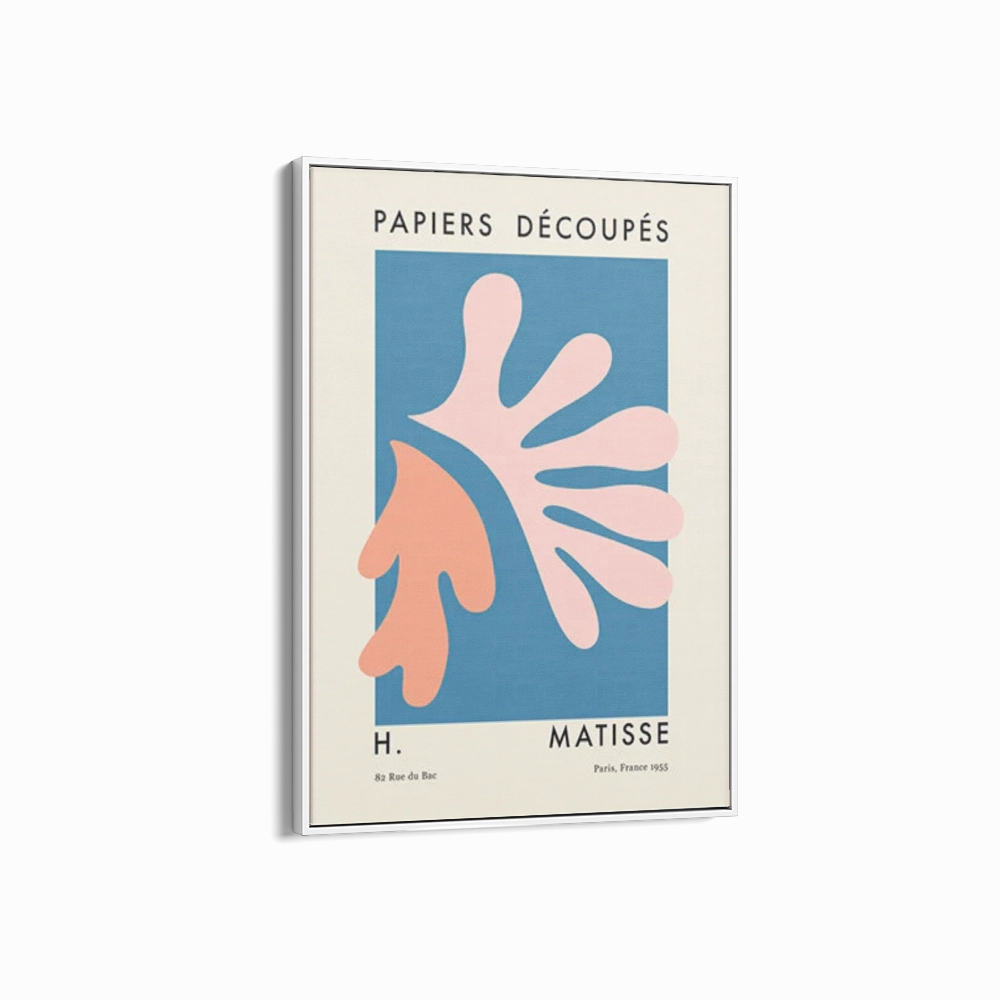 Poster Hub - Matisse Cutout Pink Orange