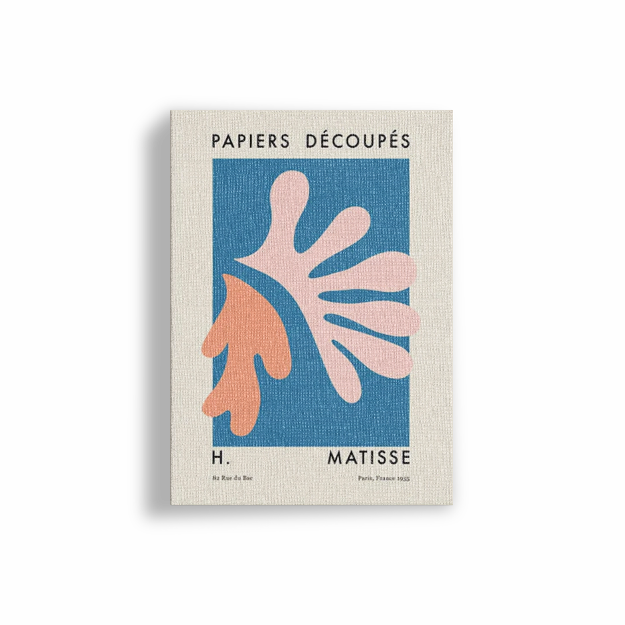 Poster Hub - Matisse Cutout Pink Orange