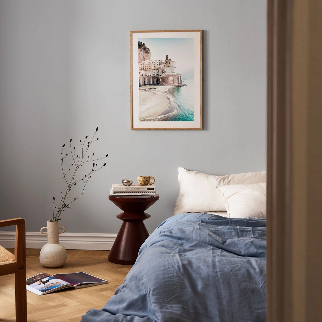 Poster Hub - Morning In Amalfi Art Framed