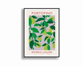 Poster Hub - Portofinomodern abstract painting decor