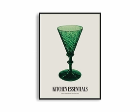 Poster Hub - Sherry Wine Glass Posternordic style wall decor