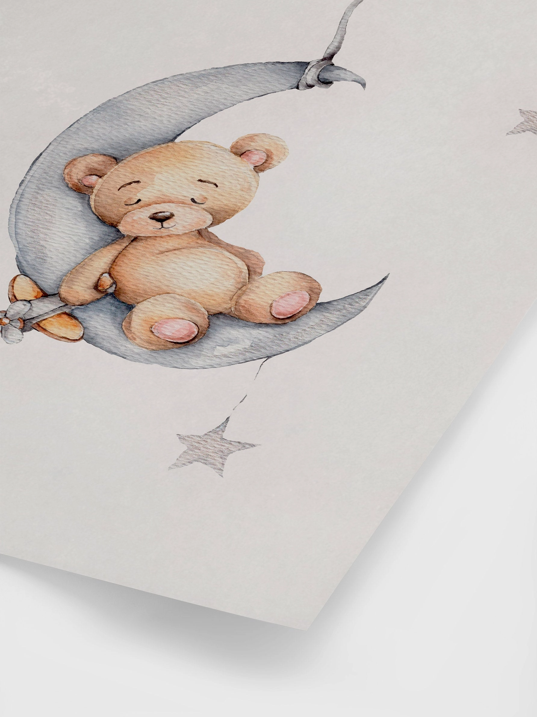 Poster Hub - Sleeping Teddy