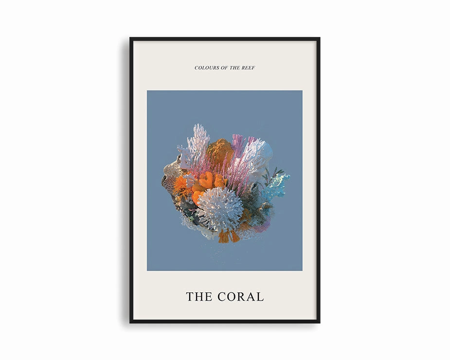 Poster Hub - The Coralnordic style wall decor