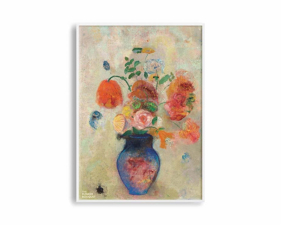 Poster Hub - The Flower of Bouquet Orange Poster