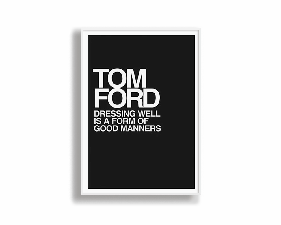 Poster Hub - Tom Ford Black