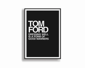 Poster Hub - Tom Ford Blackmodern abstract painting decor