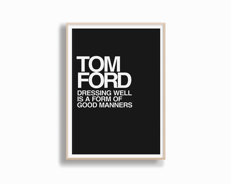 Poster Hub - Tom Ford Black