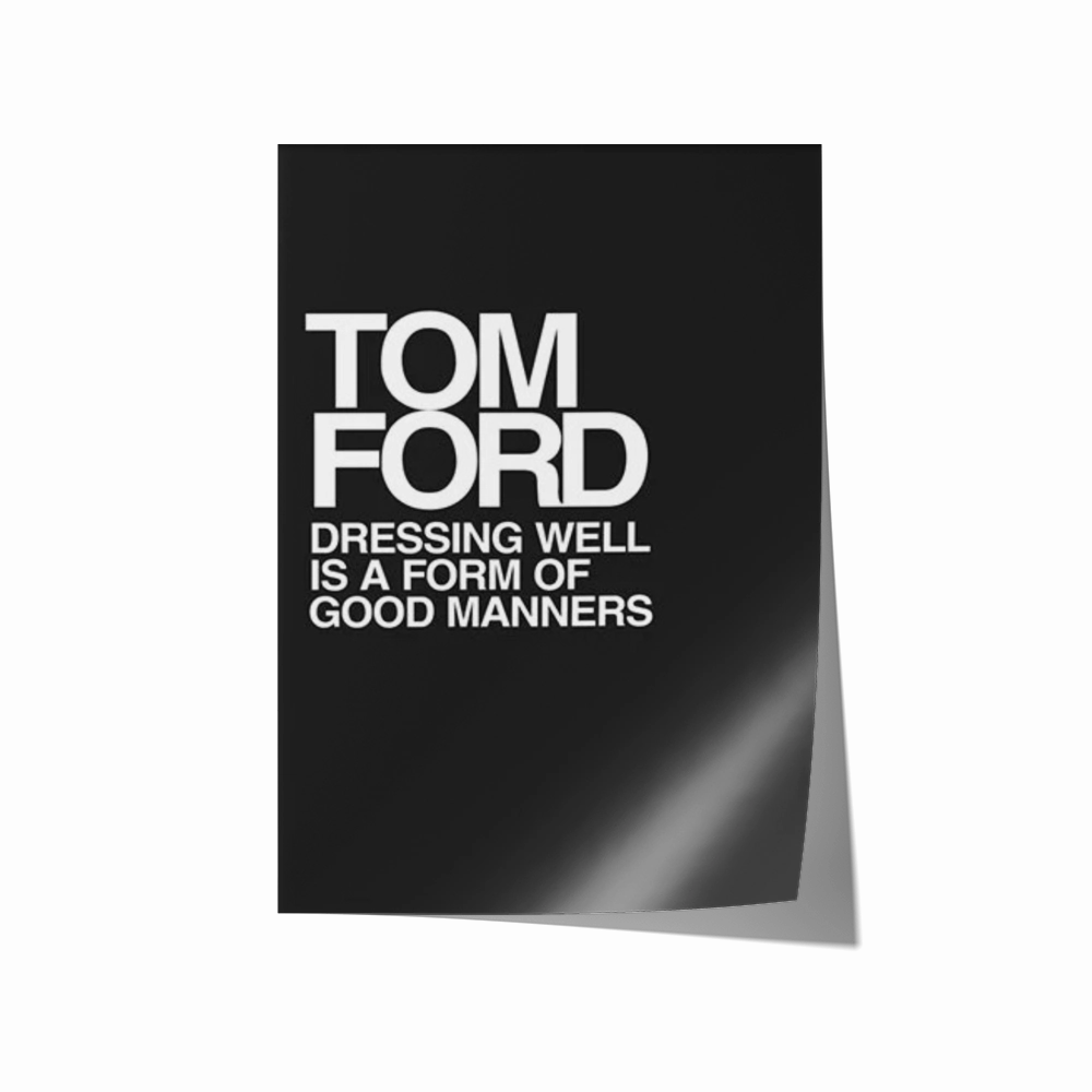 Poster Hub - Tom Ford Black