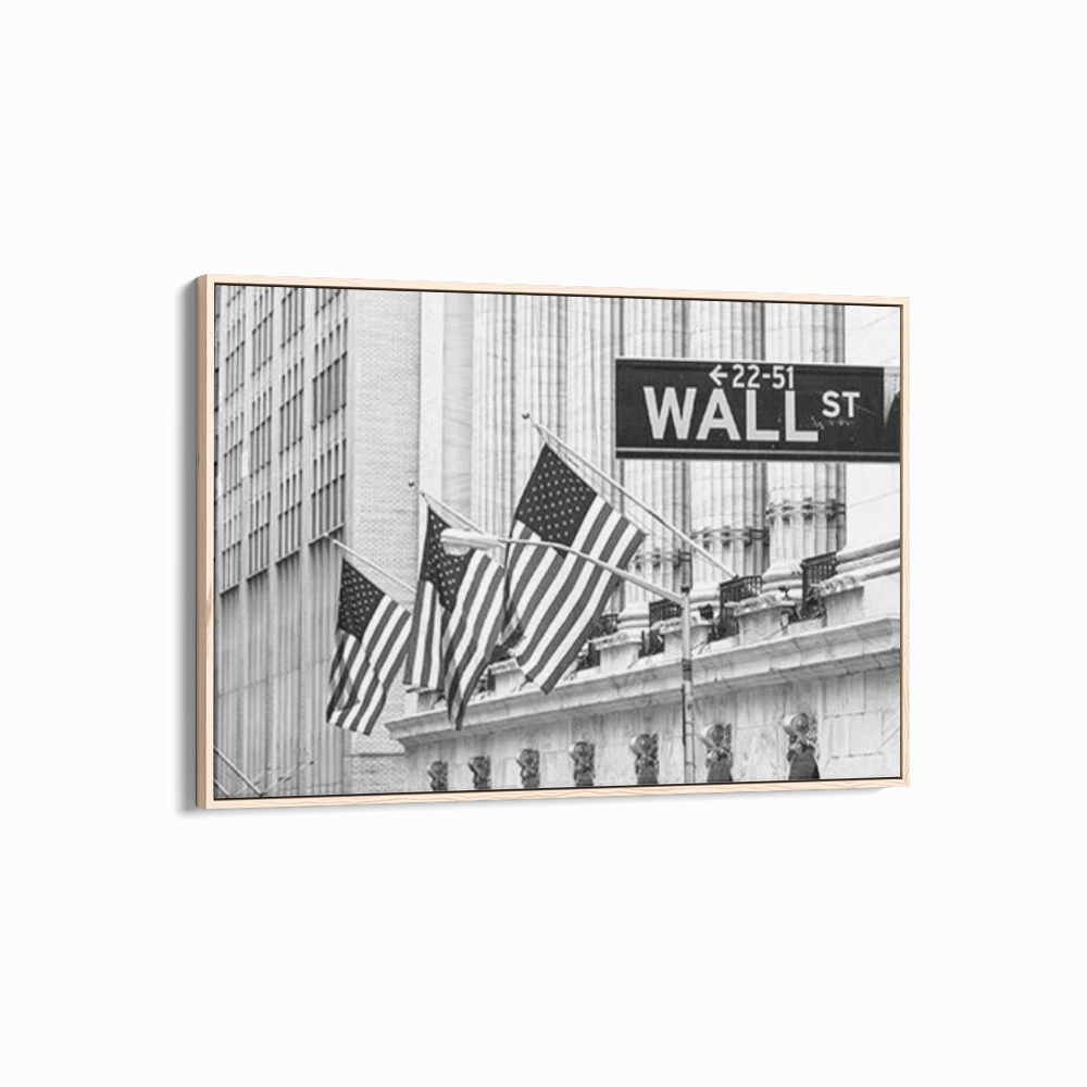 Poster Hub - Wall Street Art Framed