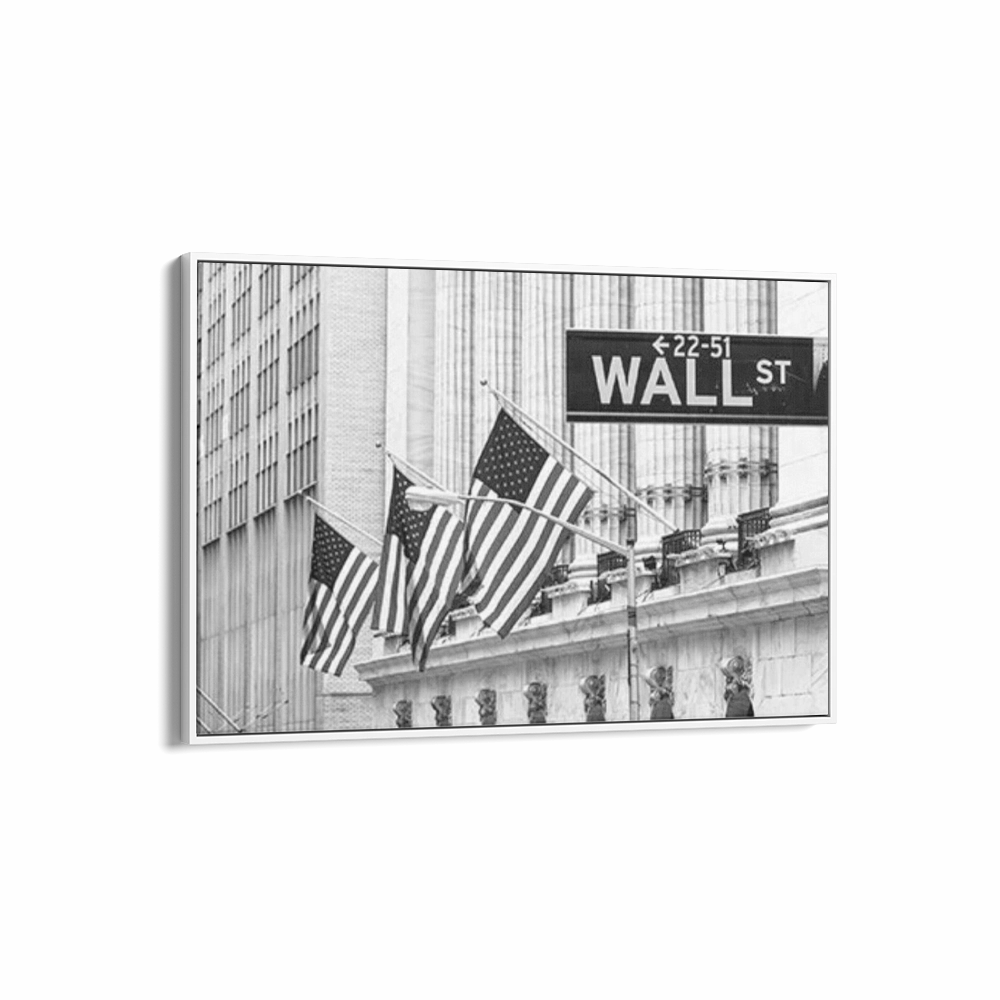 Poster Hub - Wall Street Art Framed