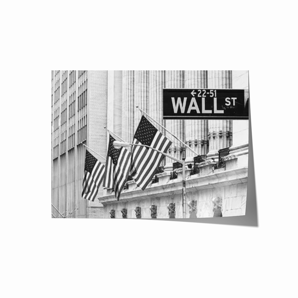 Poster Hub - Wall Street Art Framed