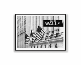 Poster Hub - Wall Street Art Framedmodern abstract painting decor