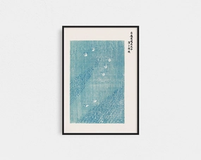 Poster Hub - Woodblockmodern abstract painting decor