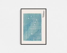 Poster Hub - Woodblocknordic style wall decor