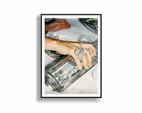 Pour one drink - High Flash Photographymodern abstract painting decor