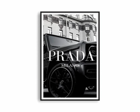 Prada G Wagonnordic style wall decor