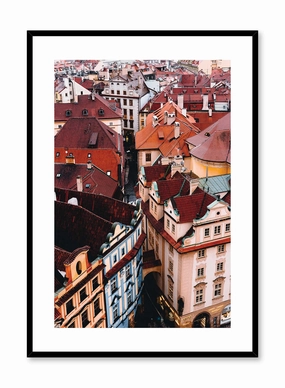 Prague from Above, Posterpop culture themed posters