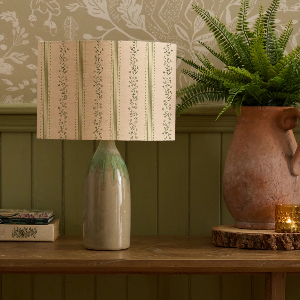 Primavera Eva & Narvi Complete Table Lamp Jade/Clover