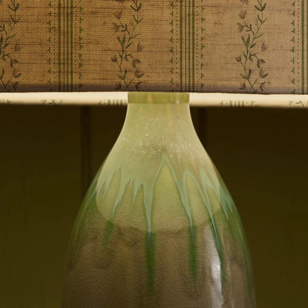 Primavera Eva & Narvi Complete Table Lamp Jade/Clover