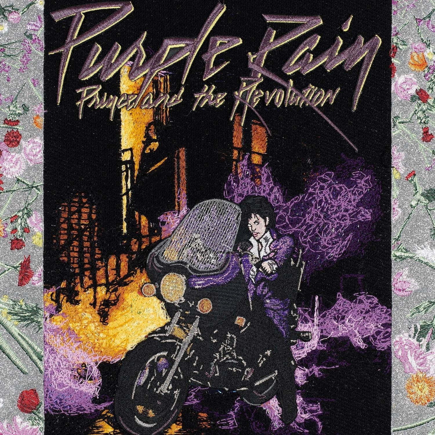 Prince Purple Rain - 12"x12"nordic style wall decor