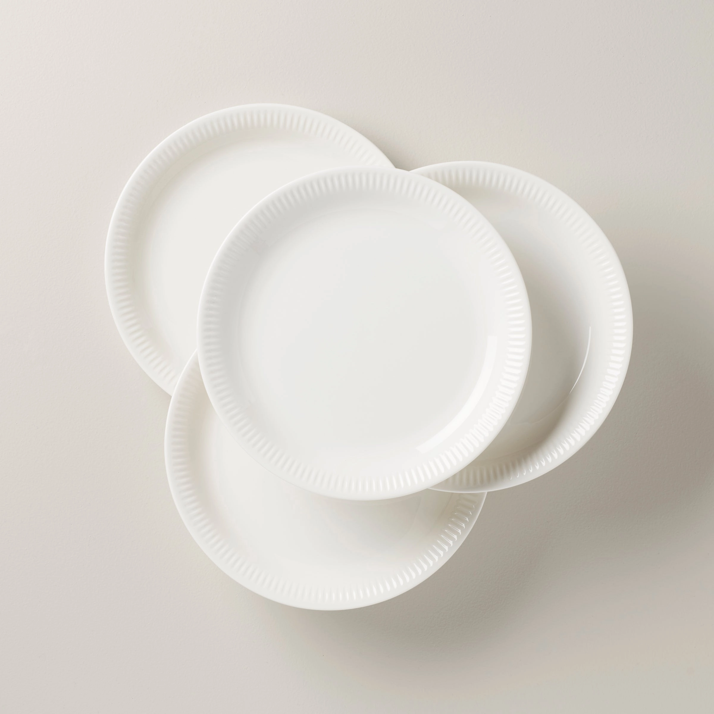 Profile White Dinner Plates - Set of 4modern kitchen decor ,kitchen dinner set ,dinnerware 