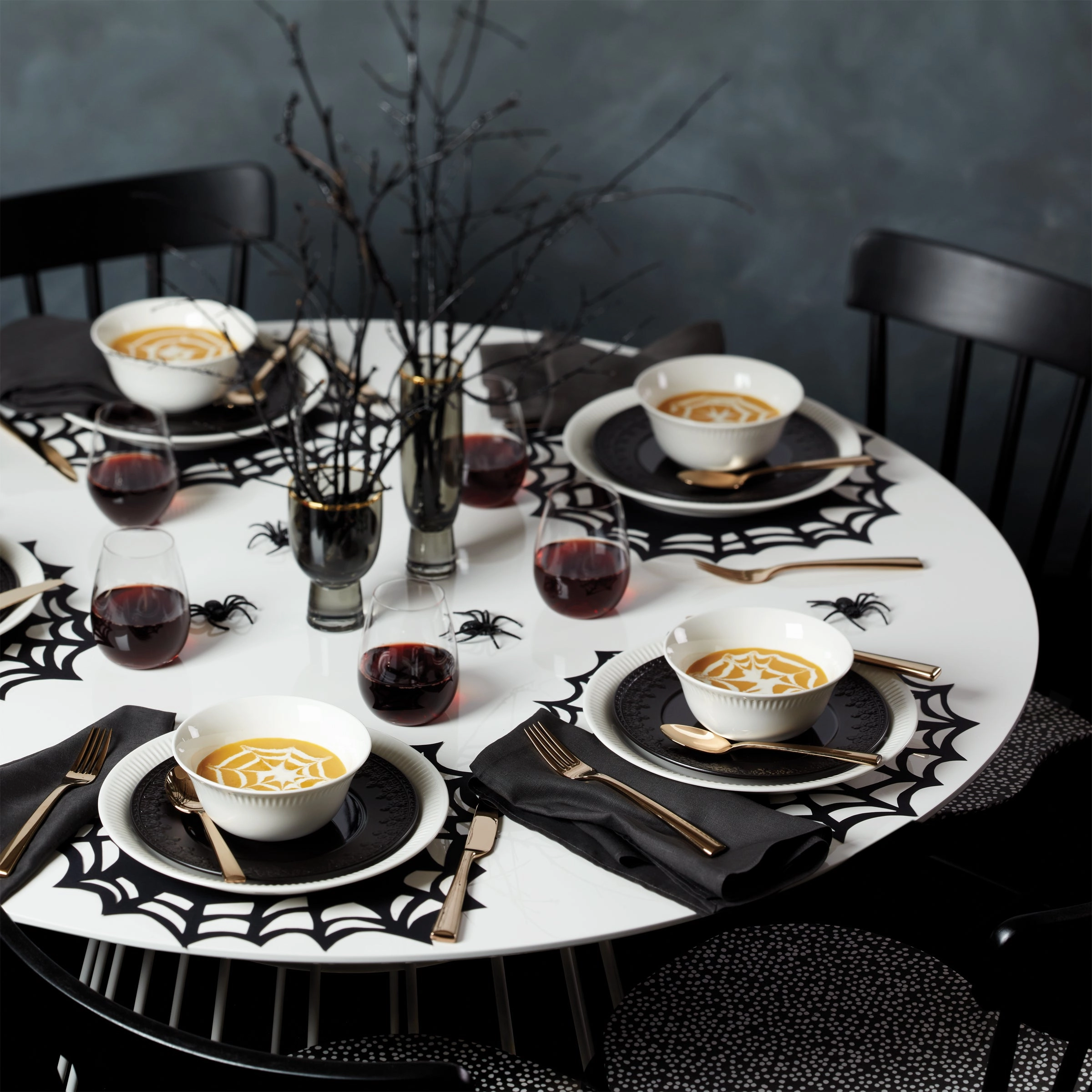 Profile White Dinner Plates - Set of 4