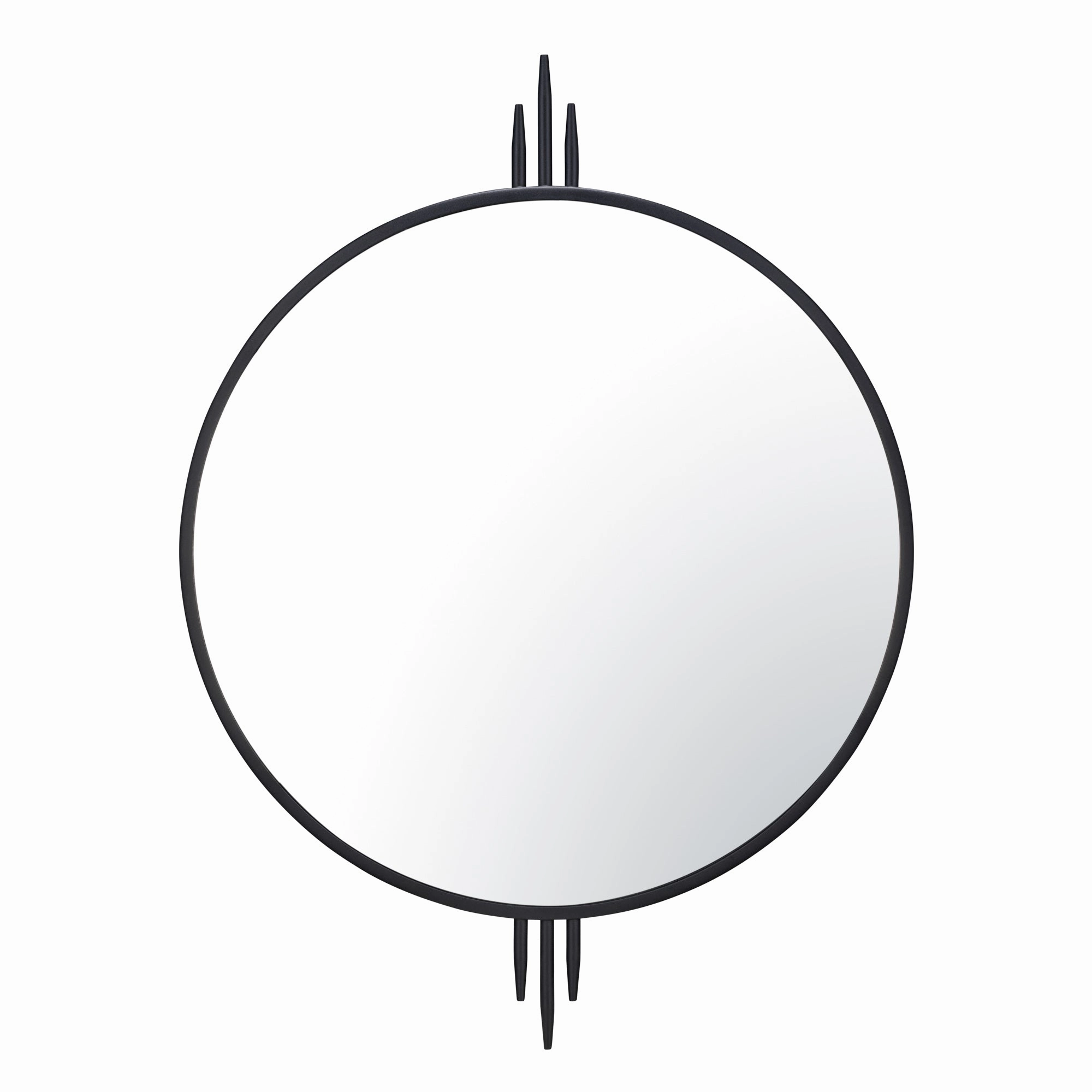 Propaganda 460MI30BL 30x41 Wall Mirror - Blackwall mounted decorative mirror,full length dressing mirror