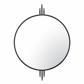 Propaganda 460MI30BL 30x41 Wall Mirror - Blackwall mounted decorative mirror,full length dressing mirror