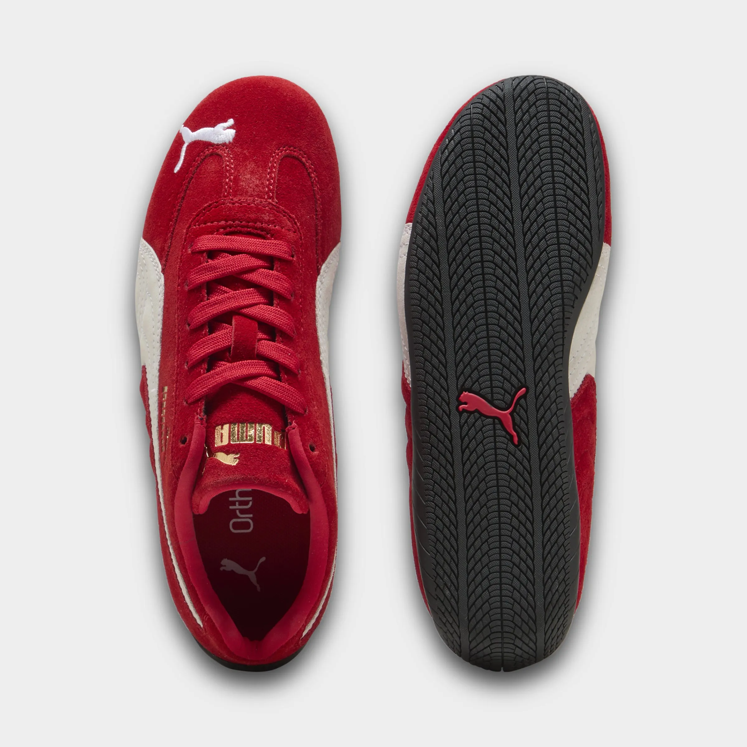 Puma Juniors' Speedcat Red / White Puma Shoes