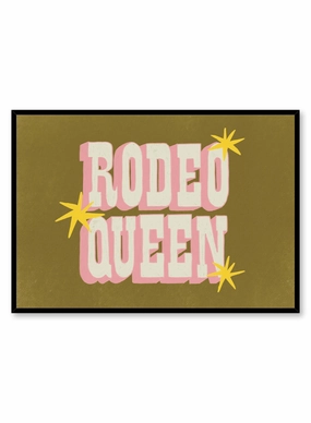 Queen of the Rodeo, Posterpop culture themed posters