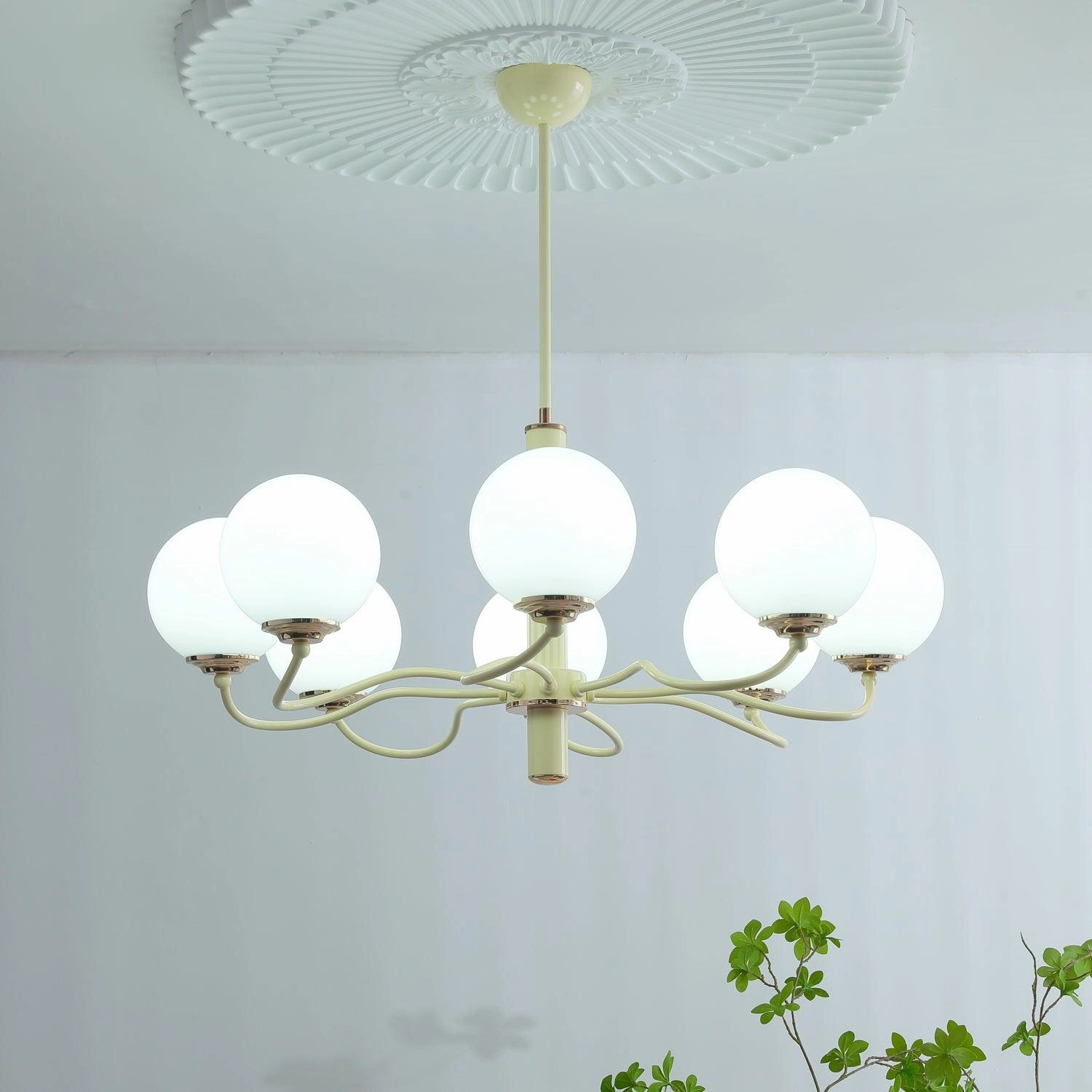 Radiant Globe Chandelier