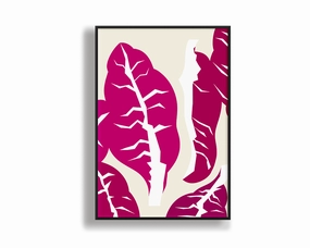 Radicchio Portraitmodern abstract painting decor