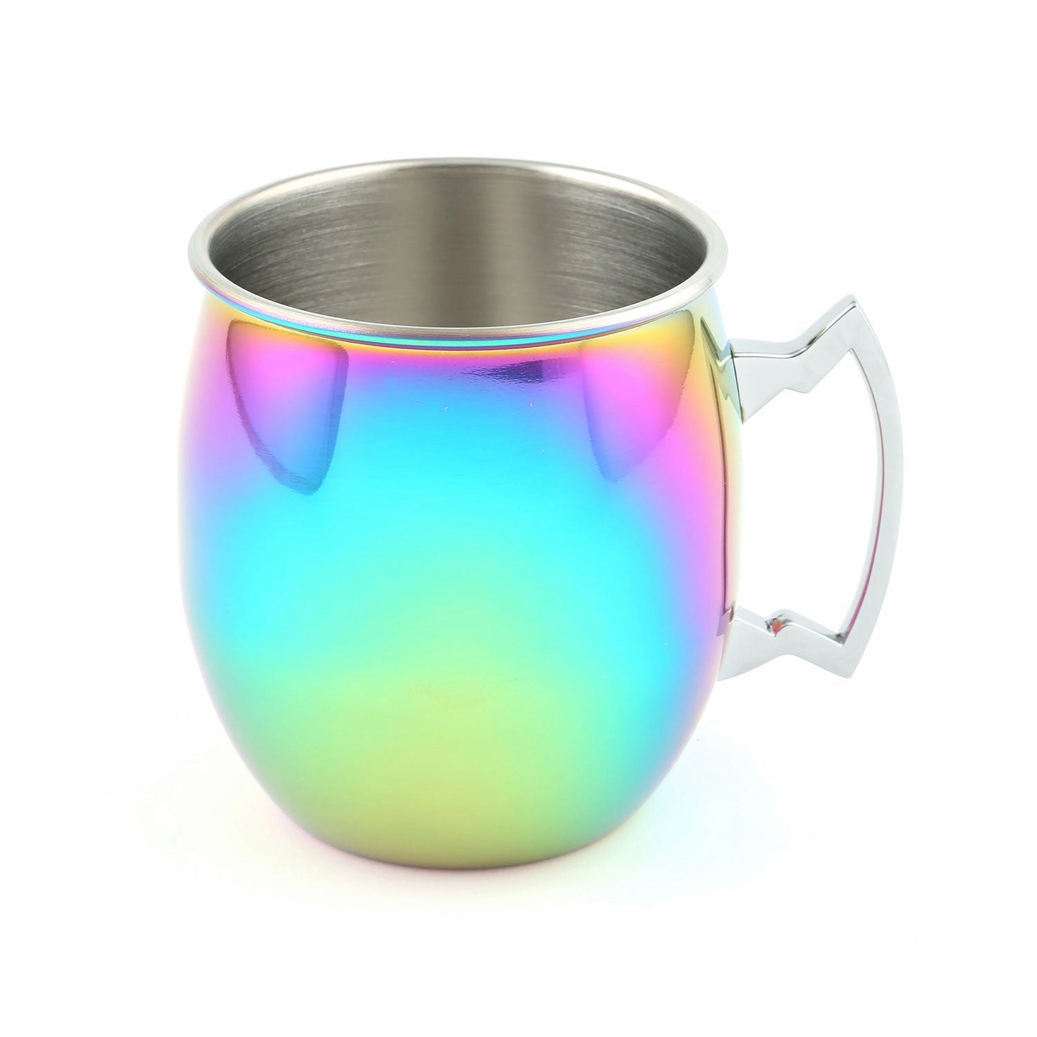 Rainbow Moscow Mule Mugs - Set Of 4