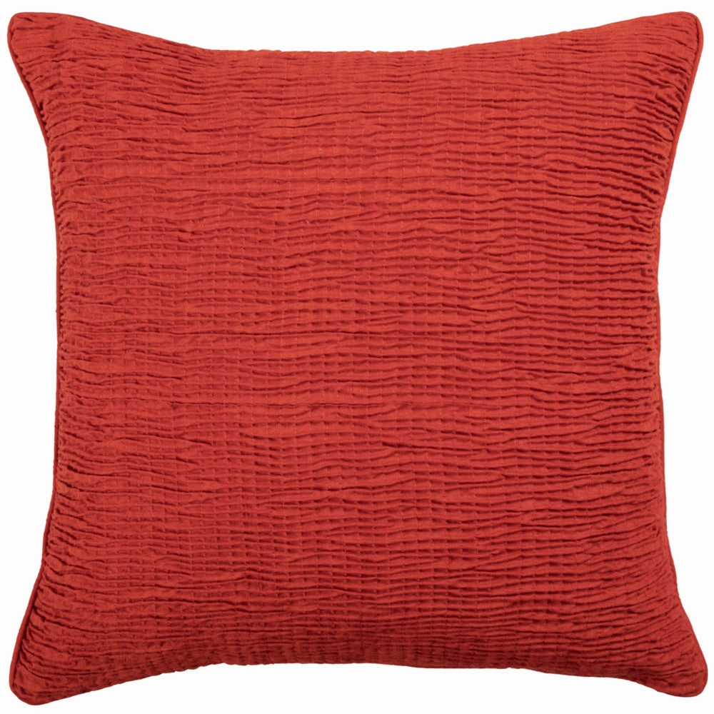 Rainfall Embroidered Cushion Rose
