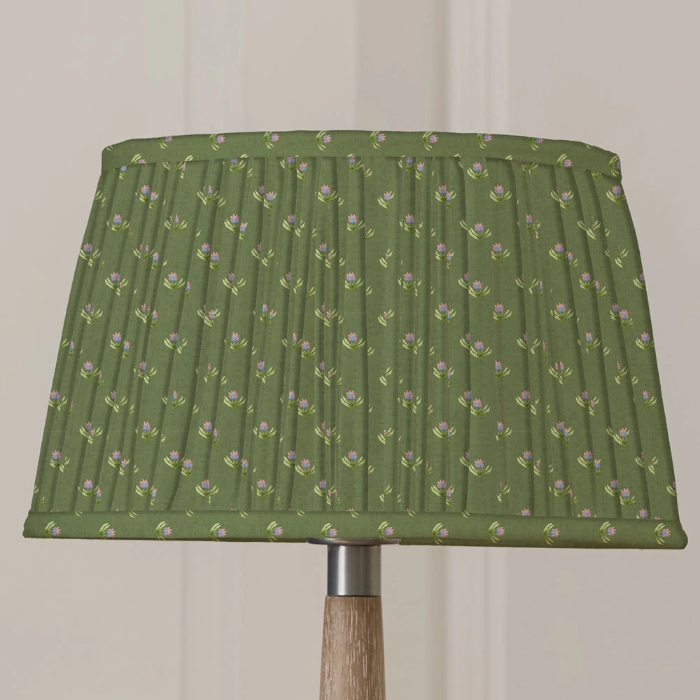 Raja Pleated Tapered Lamp Shade Sagemodern home decor ,home decor for bedroom 
