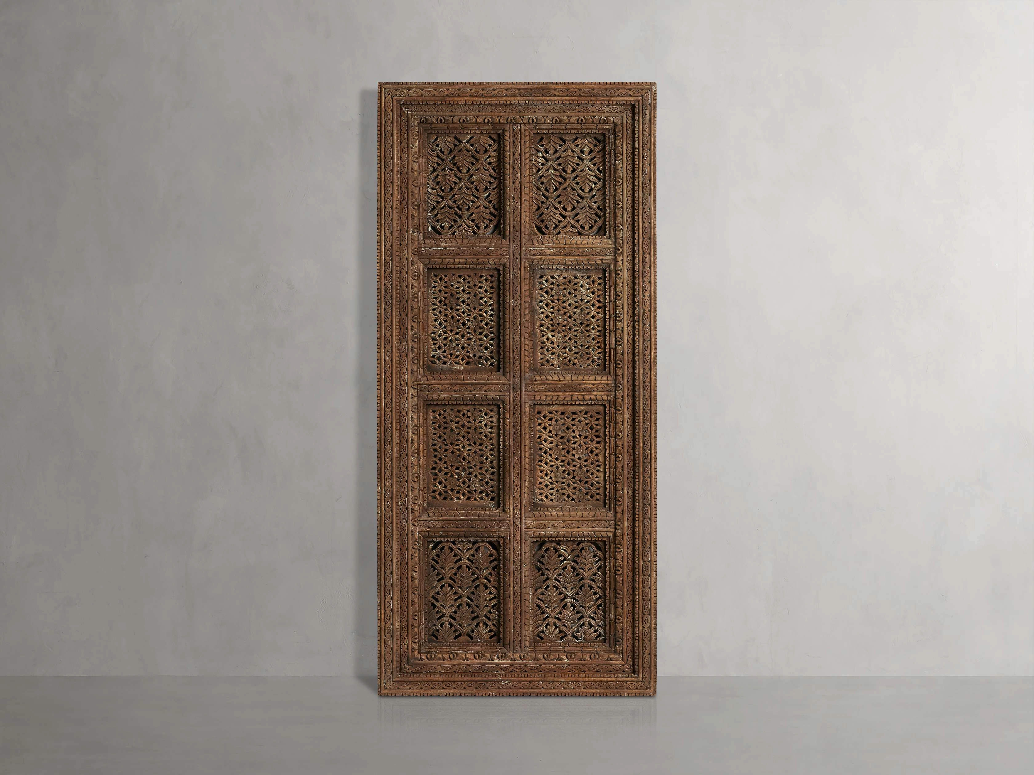 Ramani Carved Wood Panelnordic style wall decor