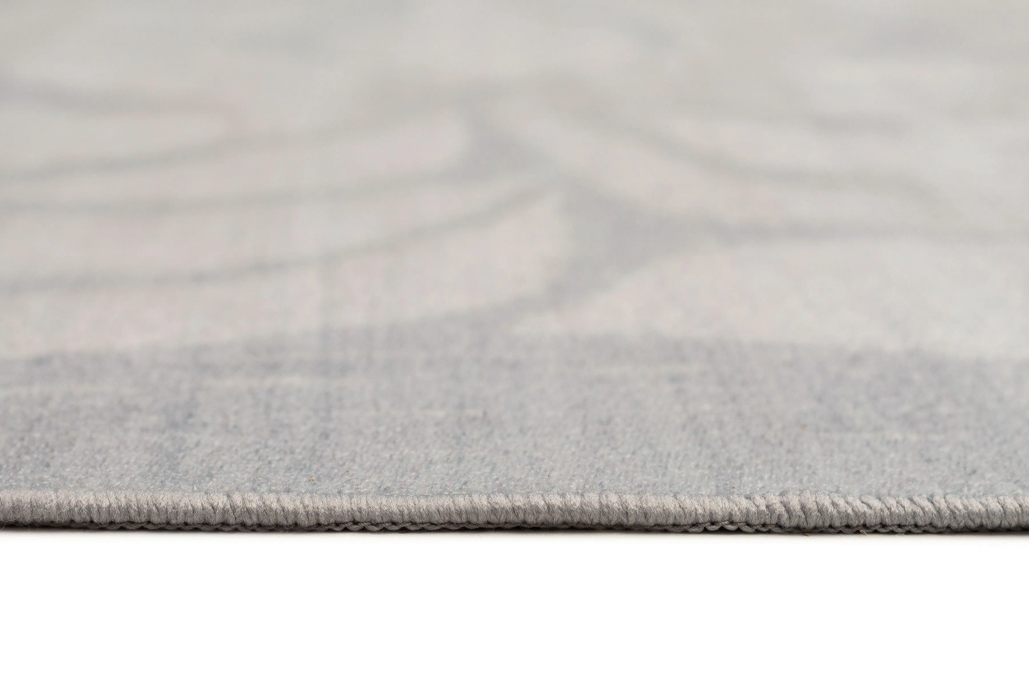 Rana Blue Botanical Washable Rug