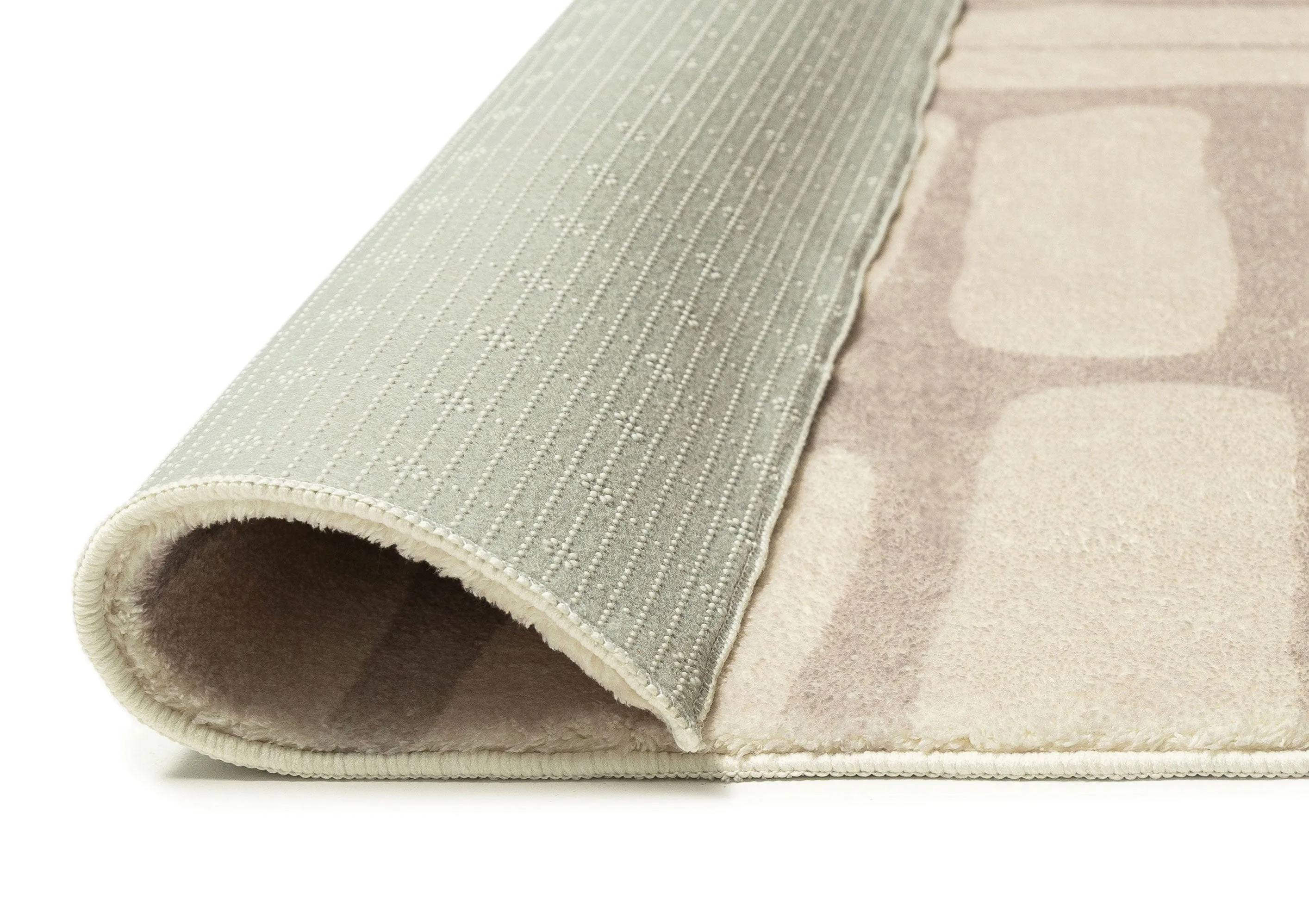 Raquel Grey Abstract Pattern Washable Rug *NO RETURNS UNLESS FAULTY