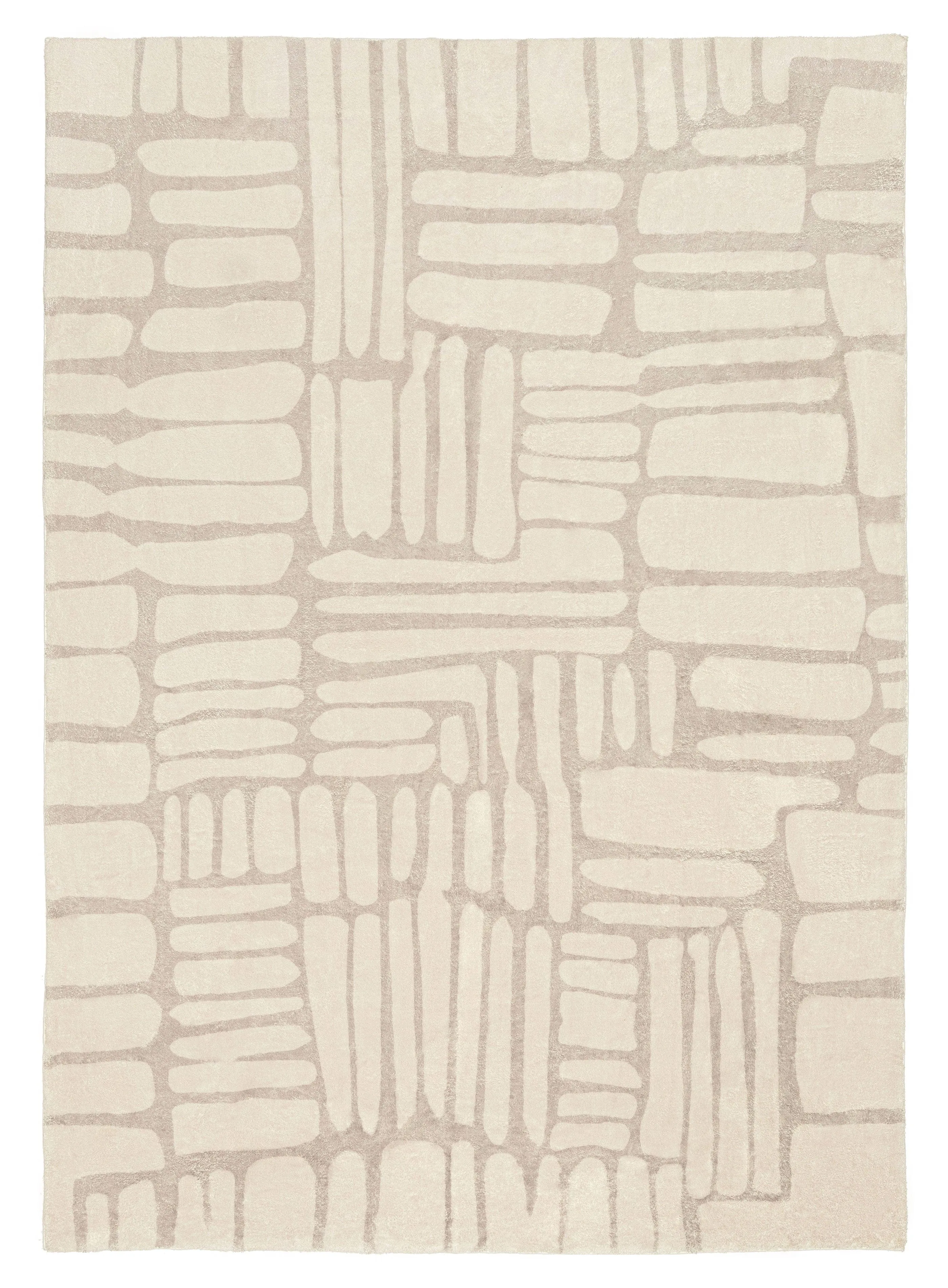 Raquel Grey Abstract Pattern Washable Rug *NO RETURNS UNLESS FAULTYmodern color block patchwork rug