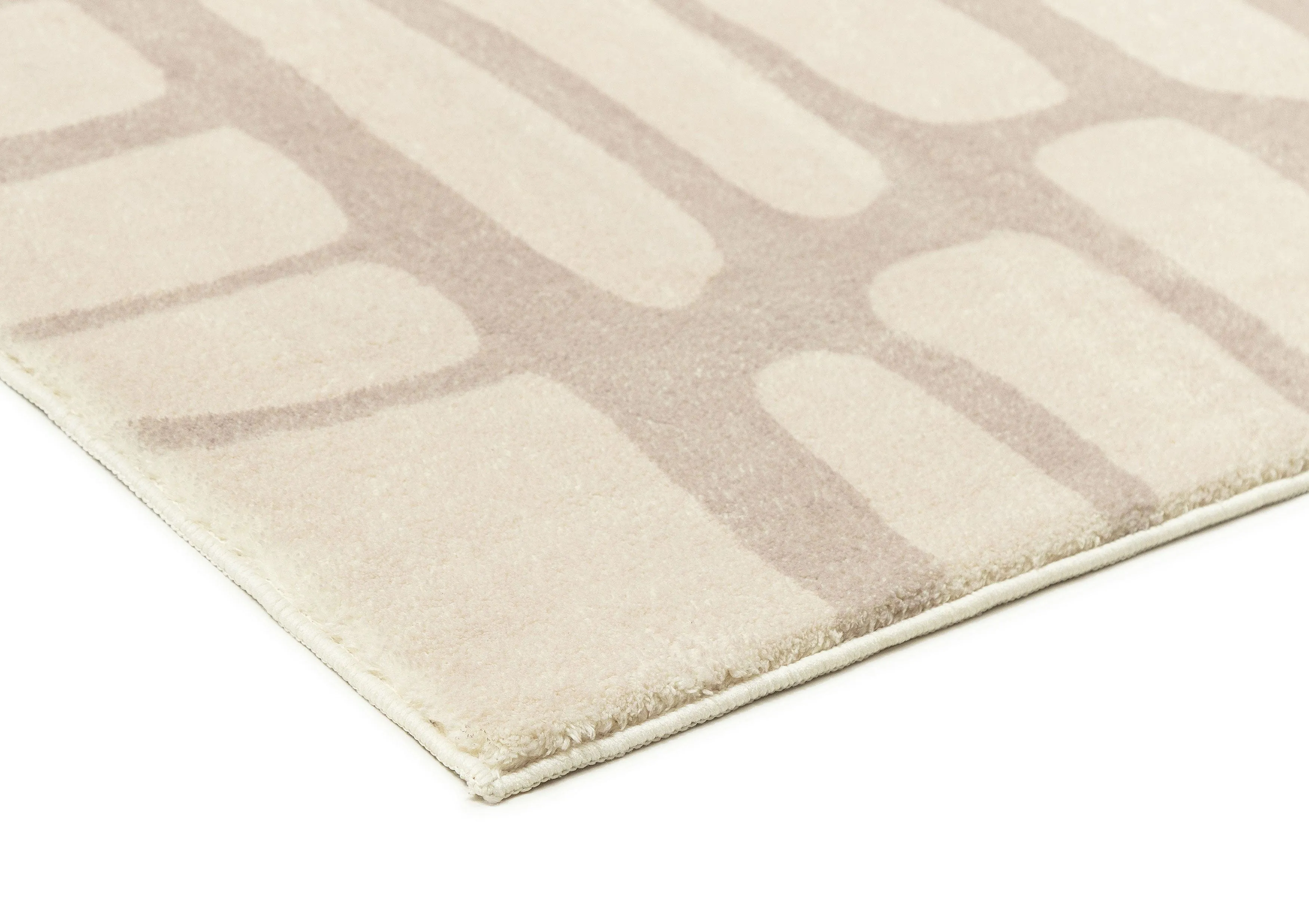 Raquel Grey Abstract Pattern Washable Rug *NO RETURNS UNLESS FAULTY