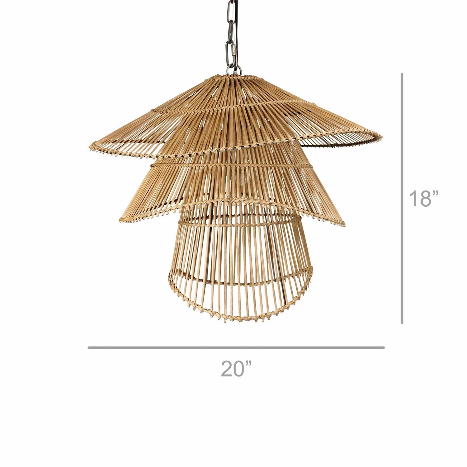 Rattan Cairo Pendant Lamp