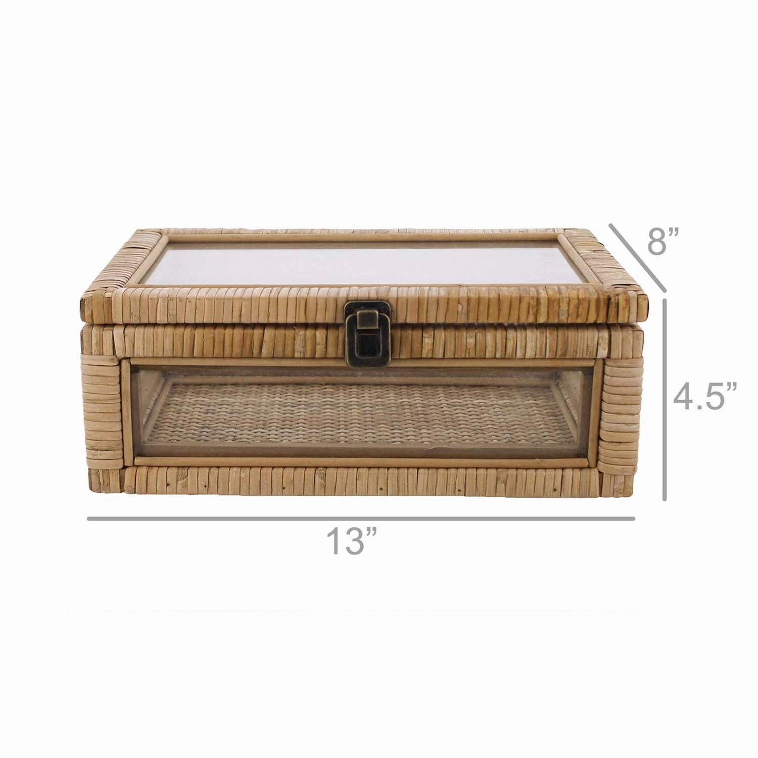 Rattan Cayman Rectangle Case