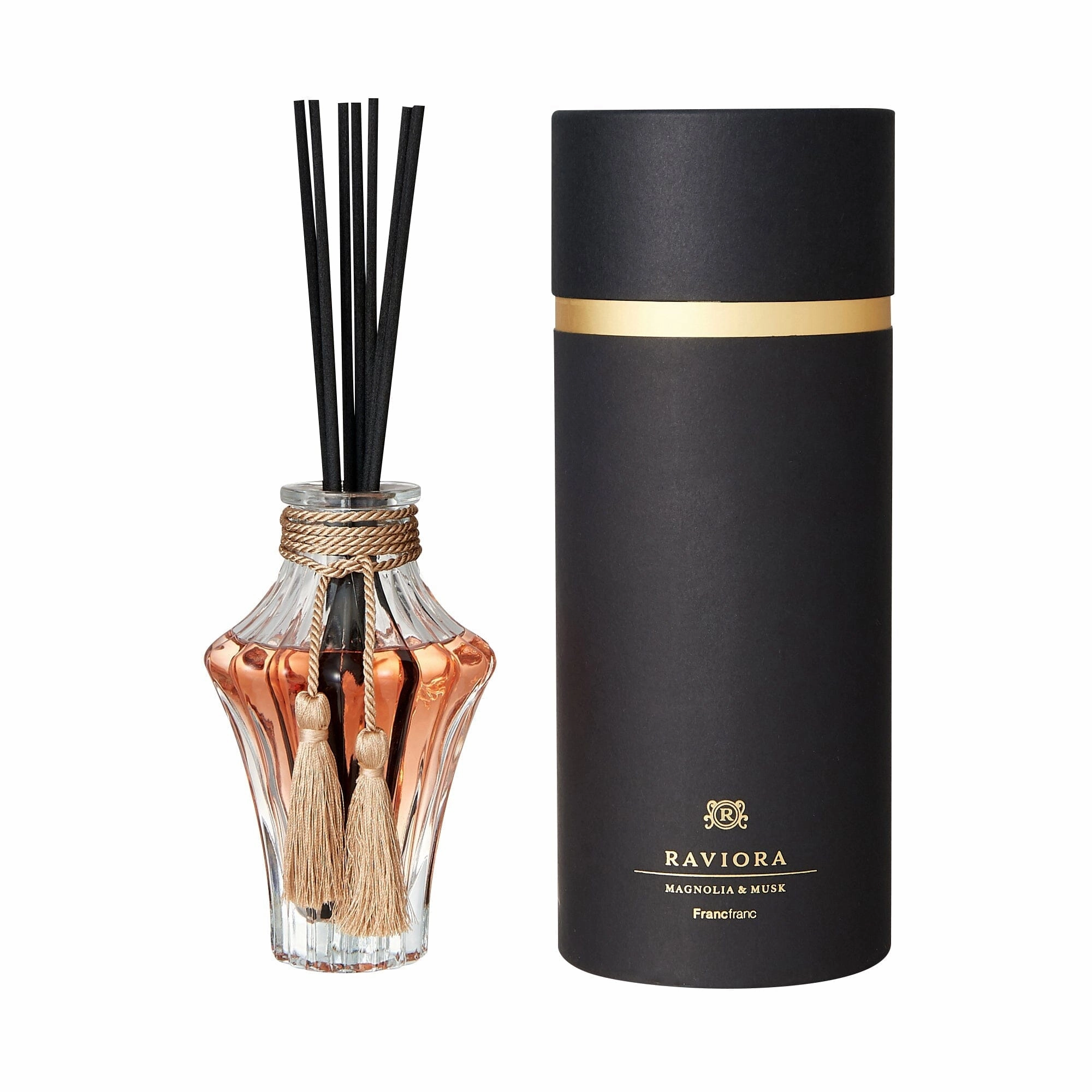 Raviora Room Fragrance Golddecorative vase ,Modern Ceramic Vase for Home Decoration 
