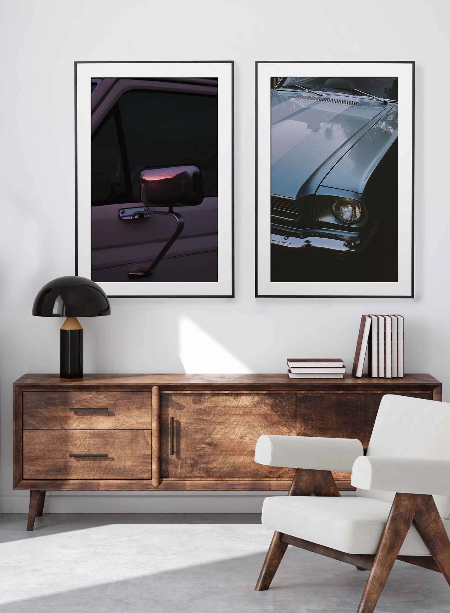 Rearview Sunset, Poster