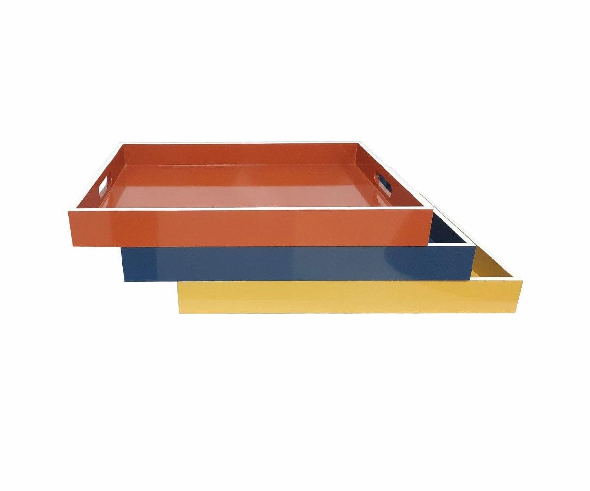 Rectangular Pop Color Tray