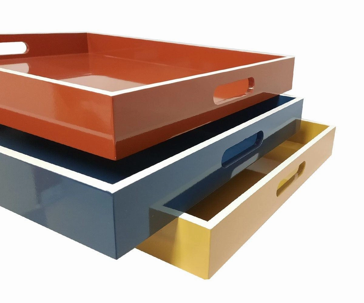 Rectangular Pop Color Tray
